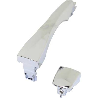 Rareelectrical - New Chrome Exterior Door Handle Compatible With Nissan Altima Base 4 Cyl 2.5L Altima S 4 Cyl 2.5L - Image 2
