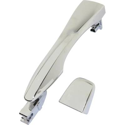 Rareelectrical - New Chrome Exterior Door Handle Compatible With Nissan Altima Base 4 Cyl 2.5L Altima S 4 Cyl 2.5L - Image 3