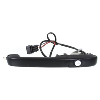 Rareelectrical - New Textured Black Exterior Door Handle Compatible With Volkswagen Passat Glx 6 Cyl 2.8L Passat Tdi - Image 1