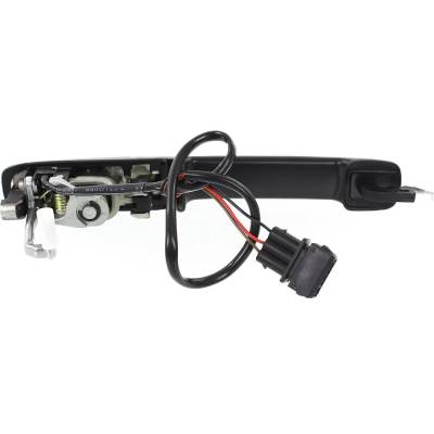 Rareelectrical - New Textured Black Exterior Door Handle Compatible With Volkswagen Passat Glx 6 Cyl 2.8L Passat Tdi - Image 5