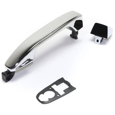 Rareelectrical - New Left Front Exterior Door Handle Compatible With Chevrolet Gmc Colorado Lt 4 Cyl 2.8L Colorado - Image 3