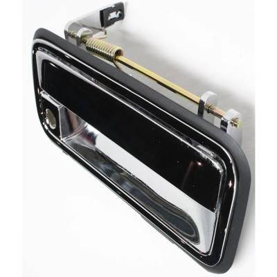 Rareelectrical - New Rear Exterior Door Handle Compatible With Chevrolet Gmc Yukon Base K1500 Suburban Sle 8 Cyl 5.7L - Image 2