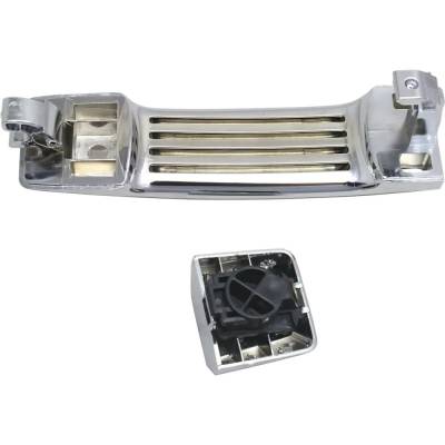 Rareelectrical - New Chrome Exterior Door Handle Compatible With Infiniti Nissan Titan Se Pathfinder Armada Le Armada - Image 5