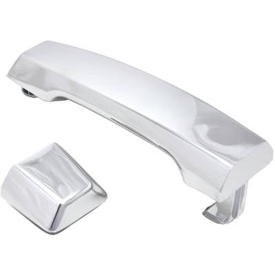 Rareelectrical - New Chrome Exterior Door Handle Compatible With Infiniti Nissan Titan Se Titan Xd Pro-4X 8 Cyl 5.6L - Image 2