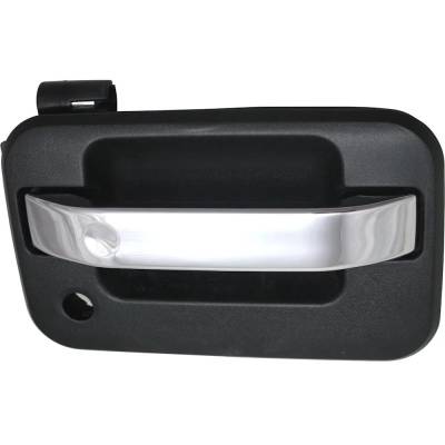 New Chrome Lever Exterior Door Handle Compatible With Ford Lincoln F-150 Police Responder F-150 Fx2