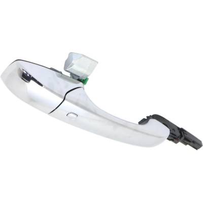 Rareelectrical - New Chrome Exterior Door Handle Compatible With Dodge Jeep Grand Cherokee Limited 8 Cyl 5.7L Durango - Image 3