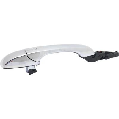 Rareelectrical - New Chrome Exterior Door Handle Compatible With Dodge Jeep Grand Cherokee Limited 8 Cyl 5.7L Durango - Image 6