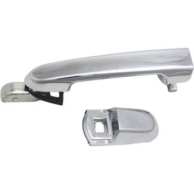 Rareelectrical - Right Rear Exterior Door Handle Compatible With Hyundai Accent Gls 2006-2011 By 836601E000-Pfm - Image 1