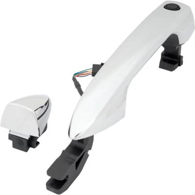 Rareelectrical - New Chrome Exterior Door Handle Compatible With Honda Accord Hybrid 4 Cyl 2.0L Pilot Lx 6 Cyl 3.5L - Image 3