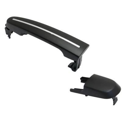 Rareelectrical - New Primed Exterior Door Handle Compatible With Ford Lincoln Mkt Ecoboost Taurus Sel Mks Base Mks - Image 2