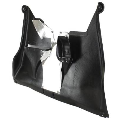 Rareelectrical - New Front Engine Splash Shield Compatible With Ford Lincoln Mkt Livery 6 Cyl 3.7L Taurus Sho 6 Cyl - Image 2