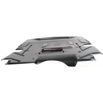 Rareelectrical - New Front Engine Splash Shield Compatible With Mercedes Benz 400E Base 8 Cyl 4.2L E300 Base 6 Cyl - Image 5