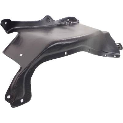 Rareelectrical - New Engine Splash Shield Compatible With Volkswagen Beetle Gls 4 Cyl 1.8L Beetle Gls Tdi 4 Cyl 1.9L - Image 3