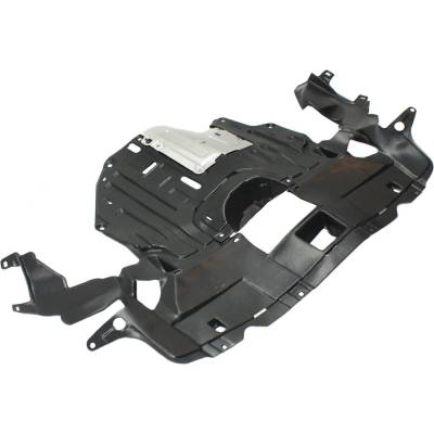 Rareelectrical - New Front Engine Splash Shield Compatible With Honda Cr-V Touring 4 Cyl 2.4L Cr-V Lx 4 Cyl 2.4L Cr-V - Image 3