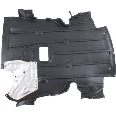 New Front Engine Splash Shield Compatible With Bmw 335I Xdrive Base 6 Cyl 3.0L 335Is Base 6 Cyl 3.0L