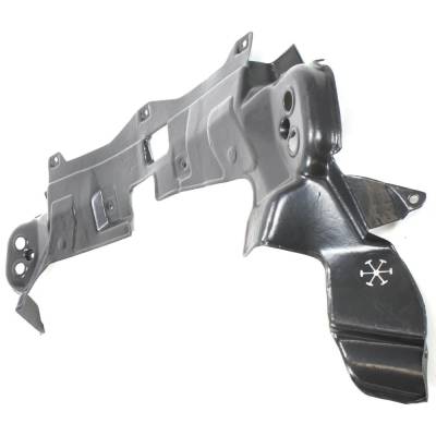 Rareelectrical - New Front Engine Splash Shield Compatible With Honda Accord Value Package 4 Cyl 2.2L Accord Dx 4 Cyl - Image 2