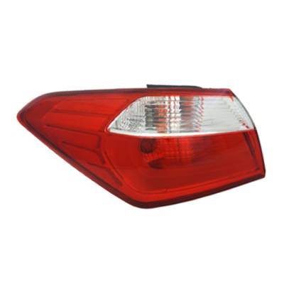 Rareelectrical - New Left Outer Tail Light Compatible With Hyundai Kia Forte Sedan 2014 2015 2016 By Part Numbers - Image 3