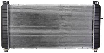 Rareelectrical - New Radiator Assembly Compatible With Chevrolet 05-12 Silverado 1500 4.3L V6 262 21651 Ra10041 21651 - Image 3