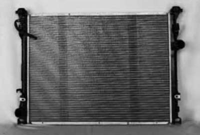 Rareelectrical - New Radiator Assembly Compatible With Chrysler 05-08 300 2.7L 3.5L 5.7L 6.1 2700Cc 3497Cc 3109 - Image 2