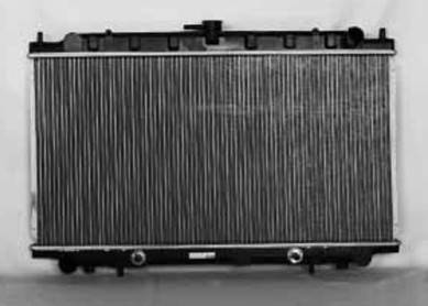 Rareelectrical - New Radiator Assembly Compatible With Infiniti 99-02 G20 2.0L L4 2000Cc W/ Automatic Trans 2944 2982 - Image 2