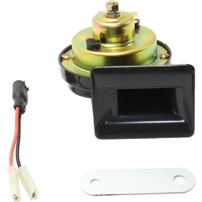 New Horn Compatible With Mini Cooper Base 4 Cyl 1.6L Cooper S 4 Cyl 1.6L Cooper S Clubman 4 Cyl 1.6L