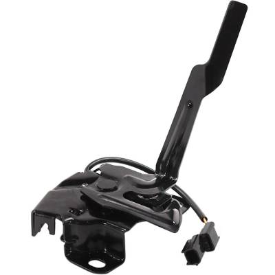 Rareelectrical - New Hood Latch Compatible With Honda Pilot Ex-L 6 Cyl 3.5L Ridgeline Ex-L 6 Cyl 3.5L Pilot Black - Image 2