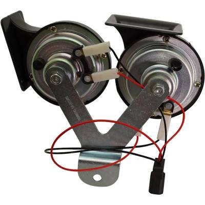 Rareelectrical - New Horn Compatible With Dodge Ram Ram 1500 Sport 8 Cyl 5.7L Ram 1500 St 8 Cyl 4.7L Ram 1500 St 8 - Image 5