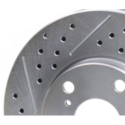 Rareelectrical - New Zinc-Plated Brake Disc And Pad Kit Compatible With Cadillac Chevrolet Xlr Base 8 Cyl 4.6L - Image 3