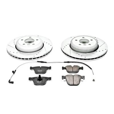 Rareelectrical - New Brake Disc And Pad Kit Compatible With Bmw 650I Base 8 Cyl 4.8L 545I Base 8 Cyl 4.4L 645Ci Base - Image 2