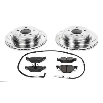 Rareelectrical - Brake Disc And Pad Kit Compatible With Bmw 325Xi Base 6 Cyl 3.0L 2006 By P15k3001 - Image 2