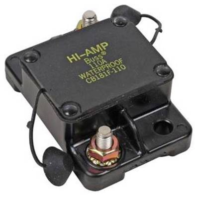 New Cooper Bussman Circuit Breaker Compatible With 0-30Vdc 110Amp Automatic Type 1 Cb181f110