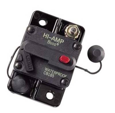 New Cooper Bussman Circuit Breaker Compatible With 0-48Vdc 25 Amp Manual Type Iii Cb185-25