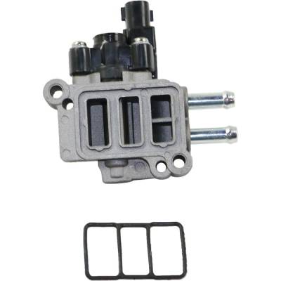 Rareelectrical - New 3-Prong Idle Control Valve Compatible With Acura Honda Isuzu Accord Value Package 4 Cyl 2.3L - Image 2