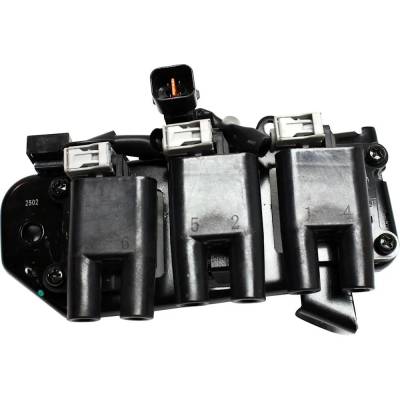 New Ignition Coil Compatible With Hyundai Tiburon Se 6 Cyl 2.7L Tiburon Gt 6 Cyl 2.7L Tiburon Gt