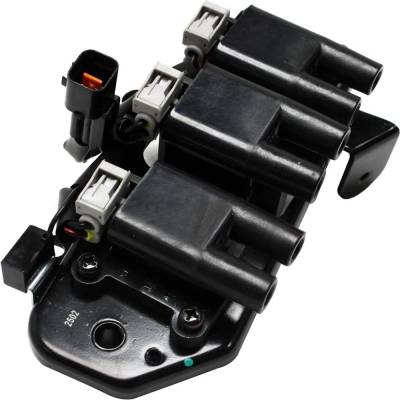 Rareelectrical - New Ignition Coil Compatible With Hyundai Tiburon Se 6 Cyl 2.7L Tiburon Gt 6 Cyl 2.7L Tiburon Gt - Image 3