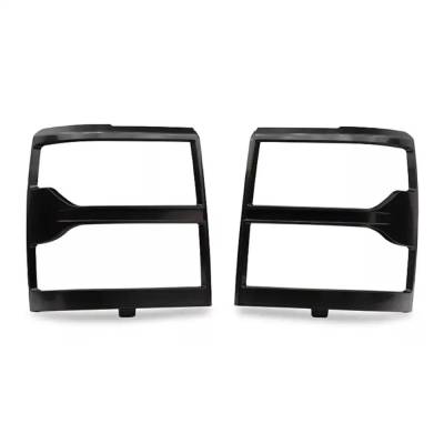 Performance Headlight Trim Compatible With Chevrolet Silverado 1500 All Submodels 2014-2015 By