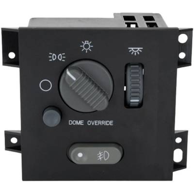 Rareelectrical - New Headlight Switch Compatible With Chevrolet Gmc Oldsmobile S10 Ls 6 Cyl 4.3L S10 Zr2 6 Cyl 4.3L - Image 2