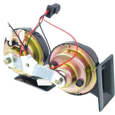 Rareelectrical - New Horn Compatible With Ford Lincoln Focus Zx4 St 4 Cyl 2.3L Mkt Base 6 Cyl 3.7L Mustang Base 6 Cyl - Image 2