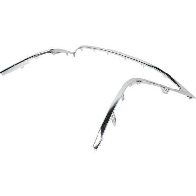 Rareelectrical - New Center Grille Trim Compatible With Lexus Es350 Base Es300h Base 2013-2015 Lx1210108 5312133050 - Image 2