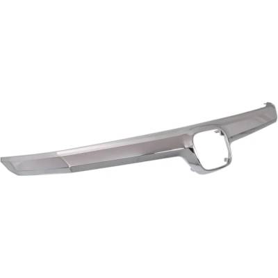 Rareelectrical - New Chrome Grille Trim Compatible With Honda Civic Dx 4 Cyl 1.8L Civic Gx 4 Cyl 1.8L Civic Ex-L 4 - Image 3