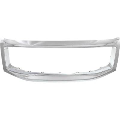 New Chrome Grille Trim Compatible With Honda Pilot Ex-L 6 Cyl 3.5L Pilot Touring 6 Cyl 3.5L Pilot Ex