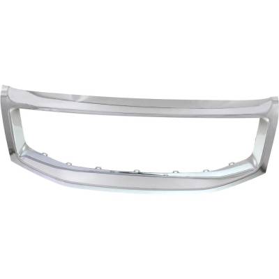 New Center Grille Trim Compatible With Honda Pilot Lx 6 Cyl 3.5L Pilot Ex-L 6 Cyl 3.5L Pilot Se 6