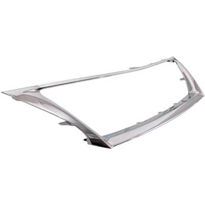 Rareelectrical - New Chrome Grille Trim Compatible With Lexus Is250 Base Is350 Base 2009-2010 By 5311153190 Lx1210105 - Image 3