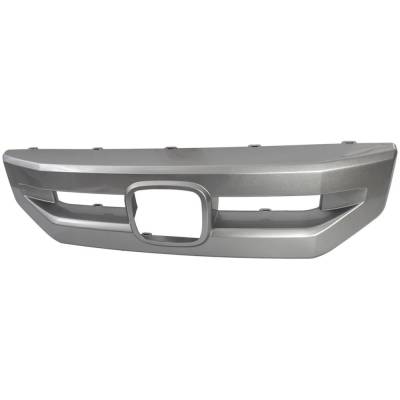 Rareelectrical - New Painted Silver Grille Trim Compatible With Honda Pilot Lx 6 Cyl 3.5L Pilot Ex 6 Cyl 3.5L Pilot - Image 2