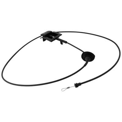 Rareelectrical - New Hood Cable Compatible With Ford F-350 All Submodels F-250 Hd All Submodels F-250 All Submodels - Image 3