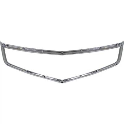 Rareelectrical - New Center Grille Trim Compatible With Acura Tsx Base 4 Cyl 2.4L 2006-2008 Ac1210108 71122Seca02 - Image 4