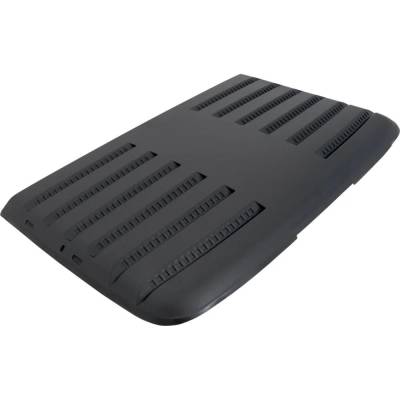 Rareelectrical - New Black Hood Scoop Compatible With Gmc Sierra 2500 Hd All Submodels Sierra 3500 Hd All Submodels - Image 3