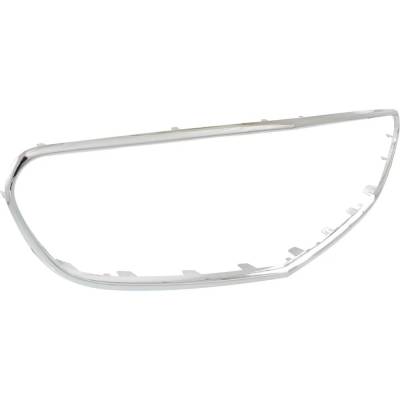 Rareelectrical - New Center Grille Trim Compatible With Mercedes Benz E400 Base E350 4Matic E250 Bluetec 4Matic E400 - Image 3