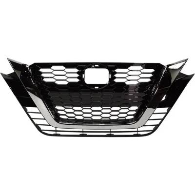New Grille Assembly Compatible With Nissan Altima Sl 4 Cyl 2.5L Altima Sv 4 Cyl 2.5L Altima S 4 Cyl