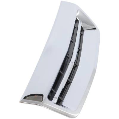 Rareelectrical - New Chrome Hood Scoop Compatible With Chevrolet Silverado 3500 Hd High Country 8 Cyl 6.6L Silverado - Image 8